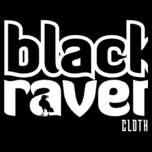Regular Black Raven Womens Hoodie Design