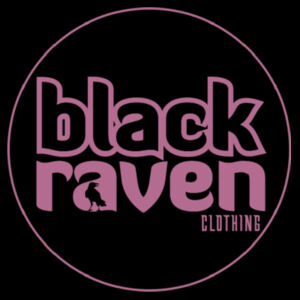 Standard Black Raven Pink Tee Design